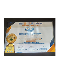 In Medium Scale Chemical Sector for outstanding achievement in Environment Management